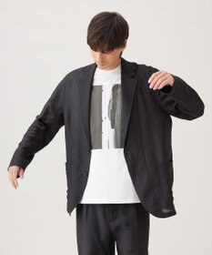 UNFILO MENS ライトウェイトシアー テーラードジャケット
