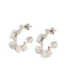 Green Parks ラッフルフープピアス