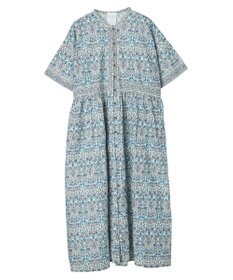 CRAFT STANDARD BOUTIQUE インド綿アラベスク柄ワンピース