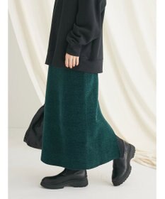 CRAFT STANDARD BOUTIQUE シェニールヤーンニットスカート