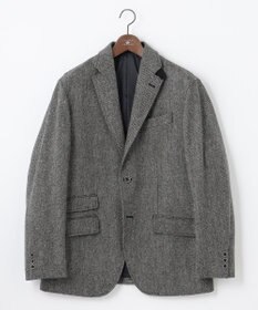JOSEPH ABBOUD 【リラックスサイズ】ラムウールツィード ジャケット