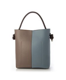 UNBILLION cachecache 丸ハンドルスクエアバケツワンショルダー