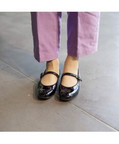 ing <ing>【WEB限定】ストラップフラットシューズ