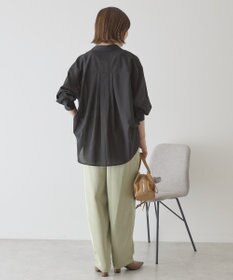 AMERICAN HOLIC 【イージーケア】シアーラウンドシャツ