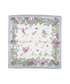 UNBILLION カシュネ cache nez / 横浜アーカイブツイルスカーフ「ヴィレッジ」