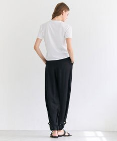 BEIGE， CERUSSITE / フォルムタック ドレープTシャツ