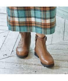 ing <ing>【WEB限定】ベルトデザインショートブーツ