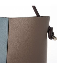 UNBILLION cachecache 丸ハンドルスクエアバケツワンショルダー