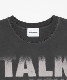 WEGO 【ユニセックス着用ITEM/MLサイズ展開】クロップドグラフィックT（SS）