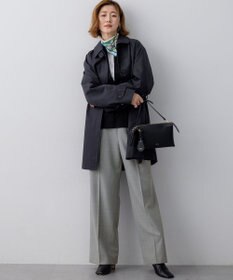 23区 L 【先行予約】エアータンブラー TCギャバジン ステンカラー コート