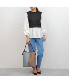 UNBILLION cachecache 丸ハンドルスクエアバケツワンショルダー