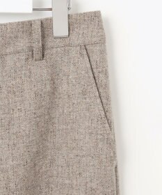 J.PRESS LADIES T/W シャブレーツイル セミワイド パンツ