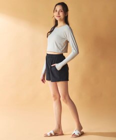 OP／FILA 【Ocean Pacific】カップ付きラッシュガード　水着3点セット