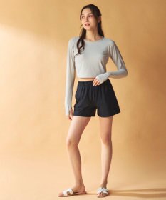 OP／FILA 【Ocean Pacific】カップ付きラッシュガード　水着3点セット