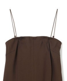 BEIGE， 【洗える】PHILOX / ハイストレッチベアトップオールインワン