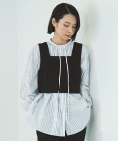 UNFILO ギャザーブラウス