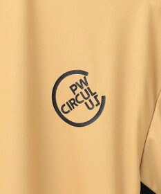 PW CIRCULUS 【吸水速乾 / UV遮蔽率96.3% UVカット / ストレッチ】【MEN】メッシュコンビモックネックT ゴルフ