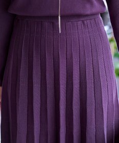 Tiaclasse L 【洗える】1枚で着映えするチェック柄編みニットワンピース