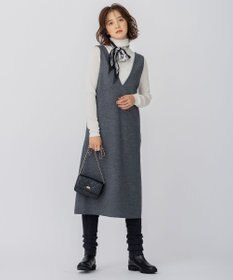 23区 【CLASSY.1月号掲載】ウーステッドウール タートルネック ニット