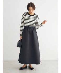 Green Parks ・ＥＬＥＮＣＡＲＥ　ＤＵＥニット＆ジャカードワンピース