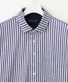 23区GOLF 【MEN】【吸水速乾/UVカット】ストライプロゴ 長袖シャツ