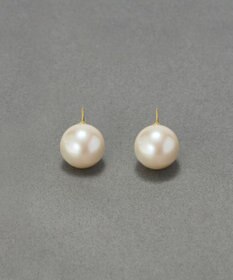 Phoebe 〈シリーズ累計販売5000点突破！〉≪TV番組着用商品≫ビッグパールフックピアス　ホワイト