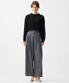 uncrave シアーハイツイストリブ ドルマントップス