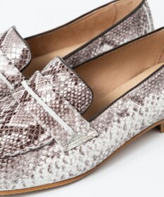 BONTRE 【BONTRE/ボントレ】レザーサドルローファー