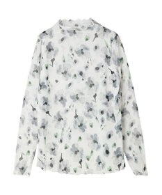 CRAFT STANDARD BOUTIQUE プリント柄スタンドネックプルオーバー