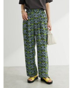 Green Parks アフリカン柄イージーパンツ