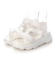 MODE ET JACOMO <noyau>トリプルベルクロ厚底スポーツサンダル