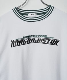 WEGO ヘビーウエイト刺繍バイカラープルオーバー