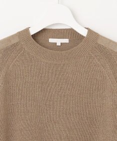 自由区 S 【洗える】ペーパーブレンドプルオーバー ニット