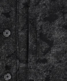 JOSEPH ABBOUD MOUNTAIN 【イタリア素材/ECOファー/9ポケット/ダウン/男女兼用】スライバーカモフラージュ　ダウンコート