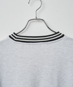 WEGO ヘビーウエイト刺繍バイカラープルオーバー