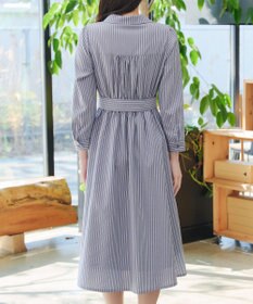 Tiaclasse カシュクールシャツワンピース