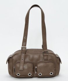 WEGO アイレットデザインボストンバッグ