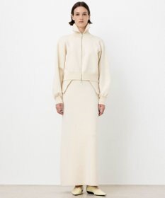 NAVE 【ReNAVE・洗える】スムースニット トラックジャケット