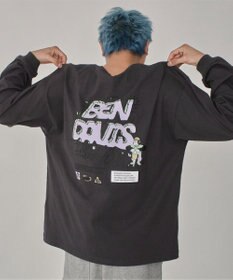 WEGO 【ユニセックス着用ITEM】別注BENDAVISグラフィックT（LS）