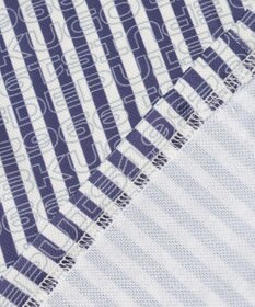 23区GOLF 【MEN】【吸水速乾/UVカット】ストライプロゴ 長袖シャツ