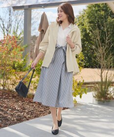 Tiaclasse カシュクールシャツワンピース