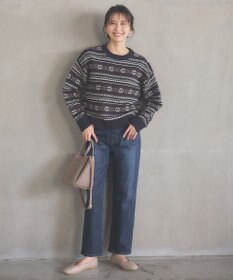 ANY 【洗濯機可能】ソフトアクリルスノージャガードニット