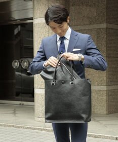 UNBILLION Otias アンティークタイプ合皮ビジネストート