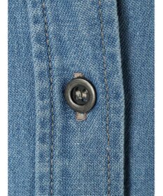 Green Parks ・ＳＵＧＡＲ　ＳＰＯＯＮ　クロップドデニムシャツ