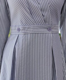 Tiaclasse カシュクールシャツワンピース