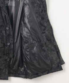 JOSEPH ABBOUD MOUNTAIN 【イタリア素材/ECOファー/9ポケット/ダウン/男女兼用】スライバーカモフラージュ　ダウンコート