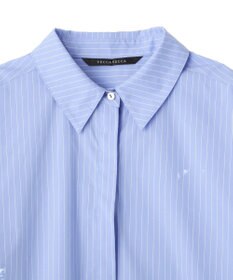 YECCA VECCA レースヘムロングシャツ