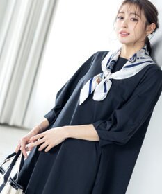 Tiaclasse L 【洗える】大人可愛いバックフレアカットチュニック