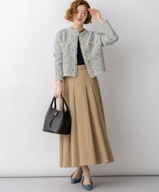 23区 S 【見上愛さん着用/新色追加/GLOW掲載】ツイード ニット ジャケット