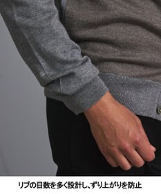 GOTAIRIKU 体温調整に【洗える/チクチクしにくい/ピリングしにくい】イタリア糸 ハイゲージ カーディガン_WOOL100%